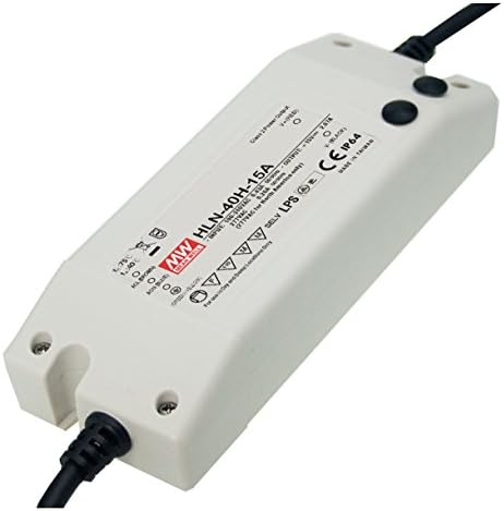 [PowerNex] ממוצע Well HLN-40H-15A 15V 2.67A 40W פלט יחיד LED אספקת חשמל עם PFC